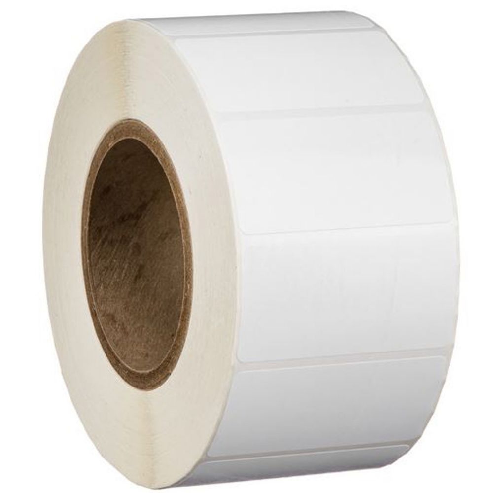 3 in x 1.5 in (76 x 38mm) Die Cut High Gloss Paper for IColor 200 / 250 (1550 labels per roll)
